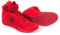 Gorilla Wear High Tops Red rot - schwarzes Logo - Bodybuilding und Fitness Schuhe für Damen und Herren, Rot - Schwarzes, 45 EU