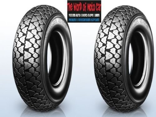 2 Reifen Michelin S83 DOT 2016 Größe 3.50 R10 für Vespa PX 125 150 200