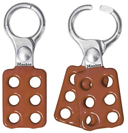 Master Lock 416 Crochet de Consignation pour 6 Cadenas de Consignation pour Consignation Electrique