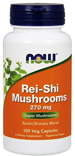Now Foods, Rei-Shi Mushrooms 100 Capsules with 270 mg Reishi Mushroom Extract per Capsule