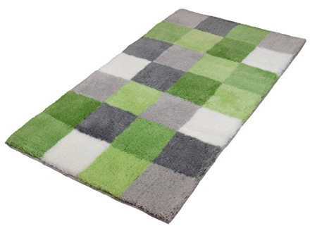 Kleine Wolke Caro Badteppich, 100% Polyacryl, distel, 60 x 105 cm