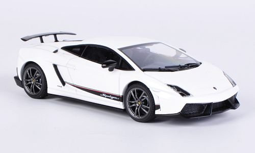 Lamborghini Gallardo LP570-4 Superleggera, weiss , 2010, Modellauto, Fertigmodell, AUTOart 1:43