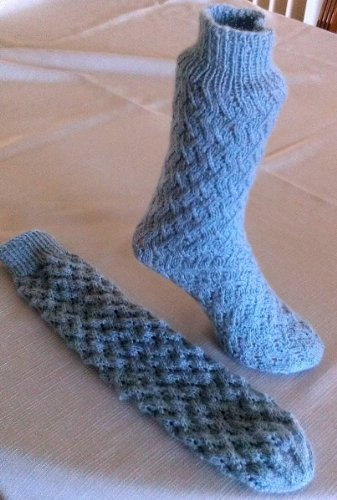 EZ Ladies Zig Zag Tube Socks (English Edition)