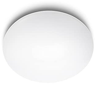 Philips myLiving LED Suede Deckenleuchte, 5W, Weiß