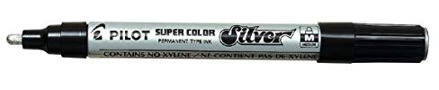 Pilot 150895 - Permanentmarker 2mm, silbern