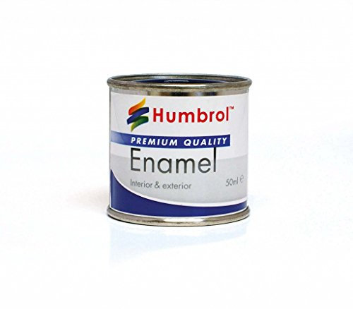Humbrol Acrylic 022 White Glossy 50 ml (Pack of 1), HUM30022