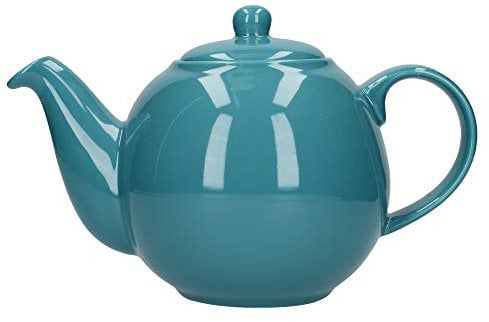 London Pottery UK Globe British Design 6 Cup Teapot 1.2L Turquoise Bora Blue - 17236195