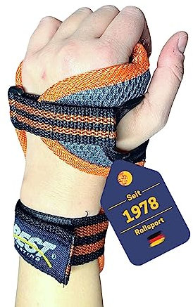 BEST SPORTING Handschoner Inliner mit Reflektorband für Kinder I Handschützer Inliner in Größe L I Handgelenkschoner für Schutz und Sichtbarkeit Dank Reflektor I Handgelenkschützer