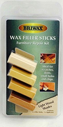 Briwax Wax Bâton Remplissage Original Naturel Abeilles Cire D'abeille Cirage Bois Meubles Réparation Réparation Bar - Lumière Teintes