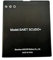 SAIET Batteria Originale X Scudo e Scudo+ [Dimensioni: 46 X 40 X 4,5 mm] ATTENZIONE!! Non Compatibile con Altri Modelli Liion 3.7V 900mAh 3,33WhCONFEZIONATA in Poly Bag