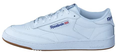 Reebok Club C 85, White/Royal Blue, 11
