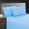 Eleganten Komfort 1500 Fadenzahl Luxus ägyptische Qualität Falten und farbbeständig 4er Set Tabelle, Aqua, Volle Größe