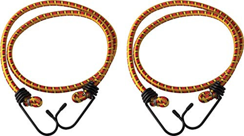 Fune Elastica Legabagagli a Molla con Ganci Maurer 8x100 cm Cf 2Pz