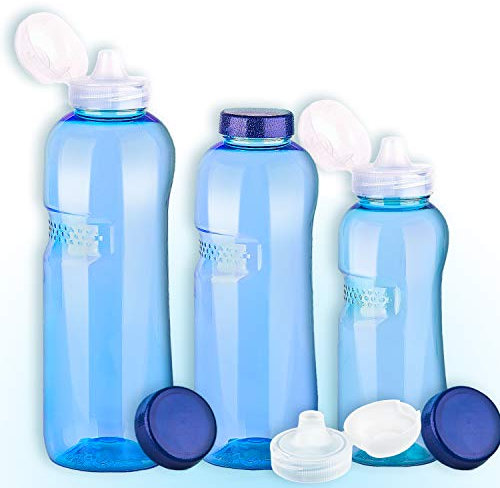 0,5 L + 0,75 L + 1 L Botella Botella de agua de Tritan (sin BPA) botella