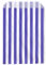 The Paper Bag Company Candy Stripe Paper Bags, 5 x 7 Inches - Purple, Pack of 500