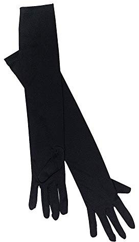 Bristol Novelty Long Black Evening Wear Gloves