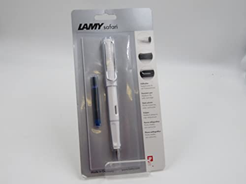 Lamy Safari Fountain Pen - Color: White