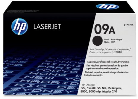HP 09A C3909A Toner Schwarz Black für LaserJet 5 SI HM Mopier MX NX 8000 DN MFP