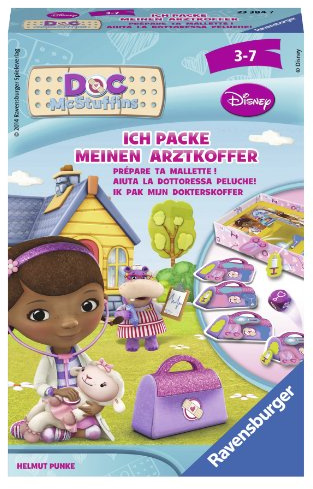 Ravensburger 23384 - Disney Doc McStuffins: Ich packe Meinen Arztkoffer - Mitbringspiel