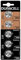 Duracell Electronics Lot de 10 piles au lithium 3 V calculatrice 2025 x 10
