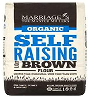 W H Marriage Org Light Brown Self Raising 1000 g (order 6 for trade outer)