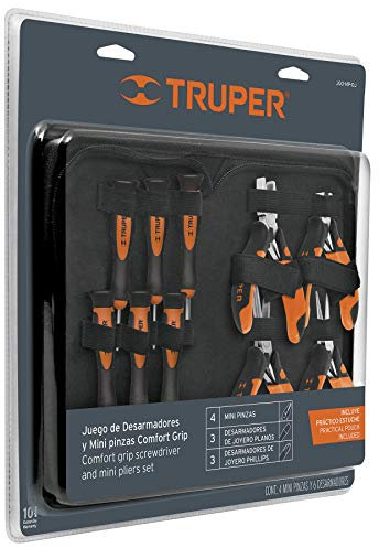 Kit de Destornilladores y Alicates Mini Juegos Destornilladores - 10 Piezas