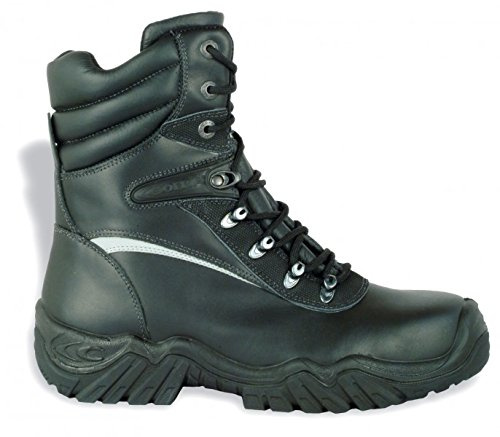 Cofra 80640-000.W45 TRIVOR S3 WR CI HRO SRC Sicherheitsstiefel, Schwarz, Größe 45