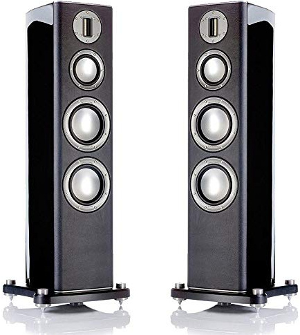Monitor Audio - Altavoces de columna Bronce BR5 Walnut