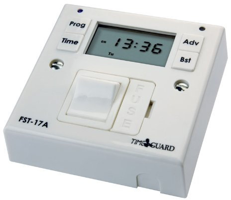 Timeguard FST77 7-Day Supply Master Fused Spur Timeswitch, White
