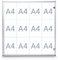 Maul Vitrine A4 MAULextraslim | Cadre A4 avec 12 x Pages Din A4 | Cadre en Aluminium et Porte en Verre | Vitrine Murale avec Construction Plate | Verrouillable avec Serrure | Aluminium