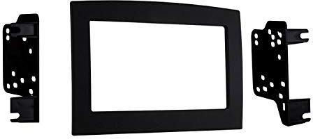 Metra Electronics 95-6528B Double Din Dash Kit for 2006-2010 Dodge Ram (Black)