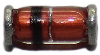 25X ZMM5B1 Diode: Zener 0,5W 5,1V SMD Rolle,Band SOD80C einzelne Diode DIOTEC SE