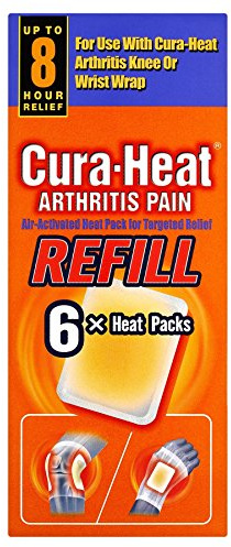 3 x Cura-Heat Arthritis Pain Refill 6 x Heat Packs