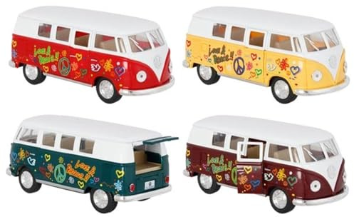 Volkswagen Classical Bus (1962) mit Druck, 1:32