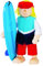 Goki 51628 - Biegepuppe Surfer