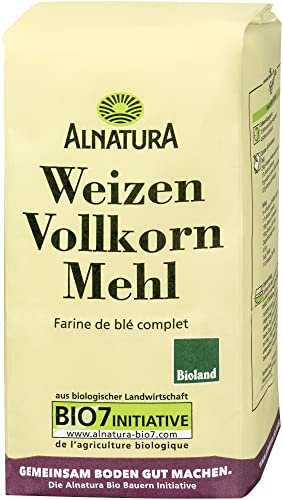 Alnatura Bio Mehl Weizen-Vollkorn, 1 kg