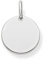 Thomas Sabo Damen Anhänger Coin Love Bridge 925 Sterling Silber LBPE0001-001-12