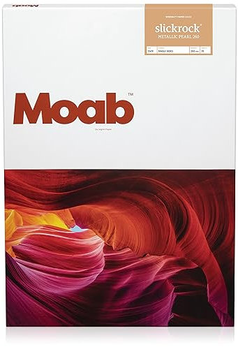 Moab Slickrock Metallic Pearl 260 g/m² Papier 33 x 48,3 cm Fotopapier 25 Blatt