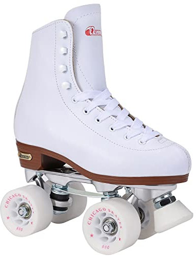 Chicago Skates Deluxe Leder gefüttert Rink Skate Damen und Mädchen 5