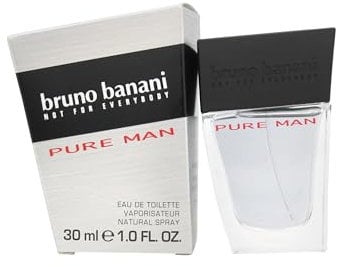 bruno banani Pure Man Eau de Toilette Natural Spray, 30 ml