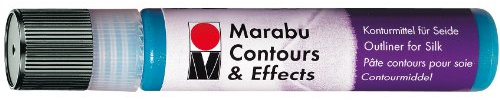 Marabu Contours and Effects Silk Liner Pen 25ml - 073 Black