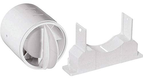 Wallair N40819 Rückstauklappe Passend für Rohr-Durchmesser: 10 cm Weiß