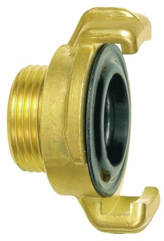 Geka 80113ASB Gewindestück G 1 Zoll MS, Gold, 18 x 8 x 13 cm