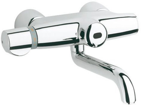 ir-wt Elektronik GROHE Europlus E 36239 mit Thermostat Batterie 6 V chrom 36239001 192 mm Auslauf