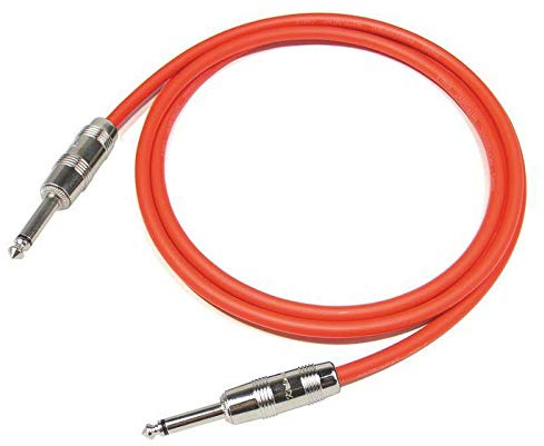 Kirlin ipc241pnrd-20ft Deluxe recto instrumento plomo, rojo, 20 m
