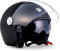 ARMOR HELMETS® AV-63 „Matt Black“ · Jet-Helm · Motorrad-Helm Roller-Helm Scooter-Helm Moped Mofa-Helm Chopper Retro Vespa Pilot · ECE 22.05 Sonnenvisier Schnellverschluss Tasche XS (53-54cm)