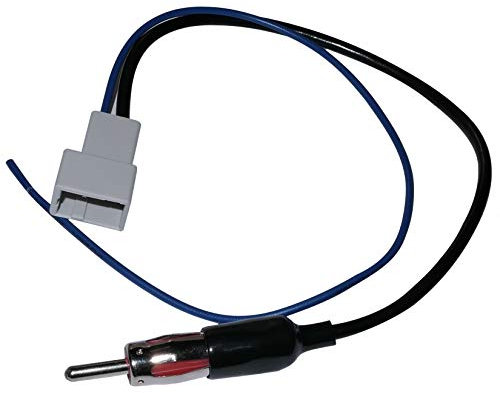 AERZETIX - C10004 - Adaptador DIN de antena de radio de coche - Compatible con Honda Accord 2008+ CR-V 2006+ Civic 2006+ FR-V 2007+ Fit 2007+ Jazz 2008+ Pilot 2008+ Mazda 3 y 6 2010+ Suzuki Swift 2011+