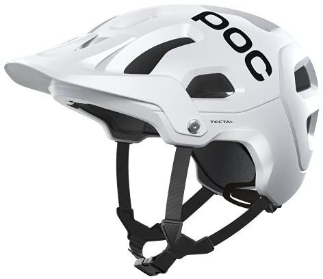 POC Tectal, Unisex Erwachsene Fahrrad Helm,weiß (Hydrogen White), M-L (55-58 cm)