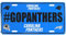 Siskiyou NFL Carolina Panthers Hashtag Nummernschild