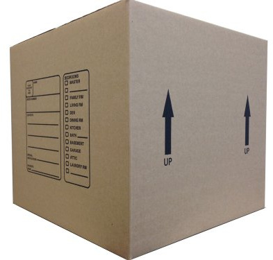 The Boxery 18 X 18 X 16 Inches Corrugated Shipping Boxes 10-Pack